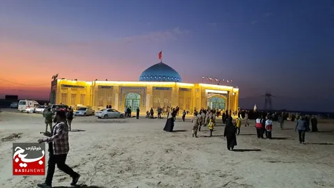 گزارش تصویری|حضور بسیجیان پايگاه مقاومت شهید کوچری در اردوی راهیان نور