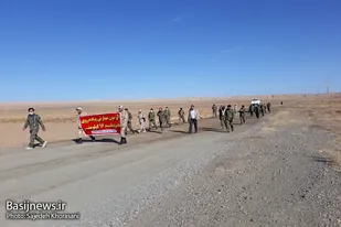 پیاده روی میان برد سپاه میامی برگزار شد