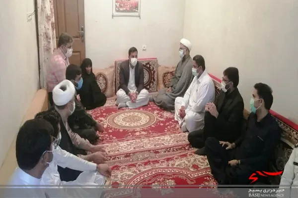 دیدار با خانواده شهید «یعقوب غلامی» در قصرقند