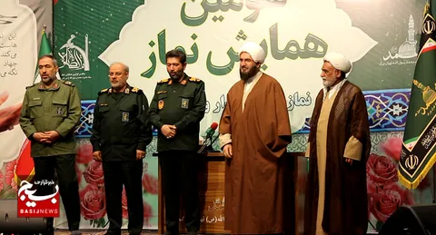 همایش نماز و تکریم خادمین نماز سپاه تهران بزرگ با حضور حجت الاسلام والمسلمین حاج علی اکبری برگزار شد