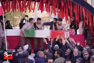وقتی دل&zwnj;های مردم دیار حاج قاسم با شهدای گمنام یکی شد