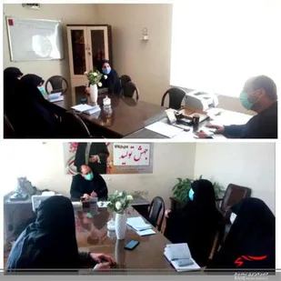 برگزاری نشست میرحسینی با مسئول بسیج جامعه زنان شهرستان سرخه