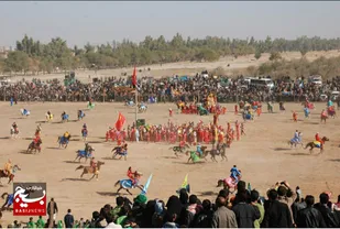 بزرگترین تعزیه میدانی روز عاشورا در شوش