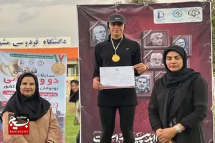 افتخارآفرینی دونده نوجوان همدانی با کسب دو نشان طلا در مسابقات قهرمانی کشور