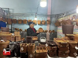 گشایش نمایشگاه عرضه مستقیم کالا و سوغات استانها در چناران+عکس