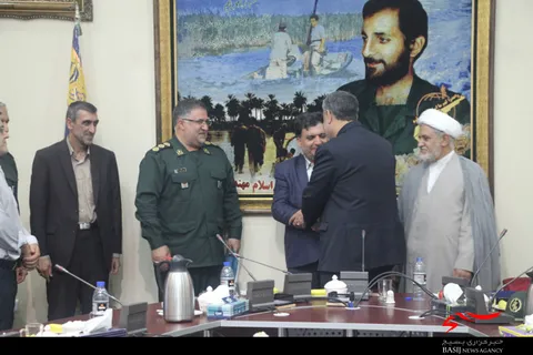آیین معارفه مسئول جدید بهداری سپاه آذربایجان شرقی