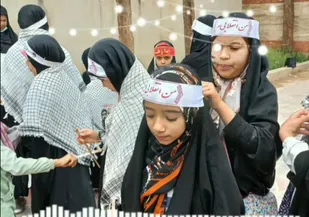 راهپیمایی روز قدس در شهر جوزدان برگزار شد