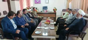 دیدار با فرمانده انتظامی شهرستان لردگان+ عکس