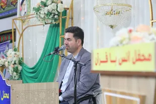 محفل انس با قرآن در کنگان برگزار شد