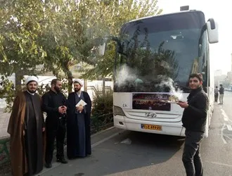 تعدادی از خبرنگاران بسیج رسانه برای حضور در راهپیمایی اربعین اعزام شدند