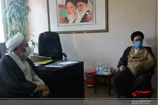 دیدار امام جمعه تبریز با مسئول نمایندگی ولی فقیه در سپاه عاشورا