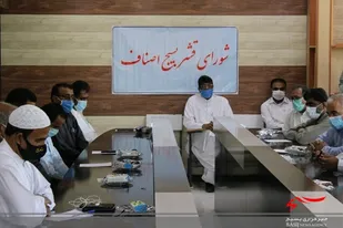 برگزاری نشست شورای قشر بسیج اصناف چابهار