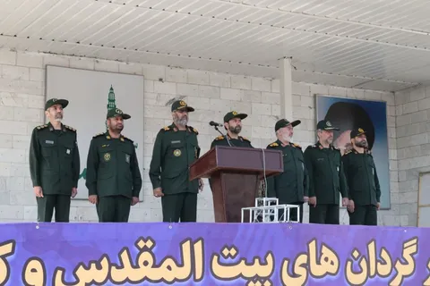 برگزاری رزمایش اقتدار گردان‌های بسیج ادارات و كارمندان سپاه محمد رسول الله(ص) تهران بزرگ با حضور گسترده بسیجیان مراکز 5 گانه