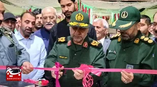 یادمان شهدای گمنام صالح شهر بهره برداری شد