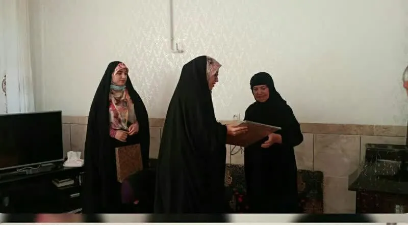 دیدار با خانواده شهید دانشجو مسلم احمدی به مناسبت روز پدر