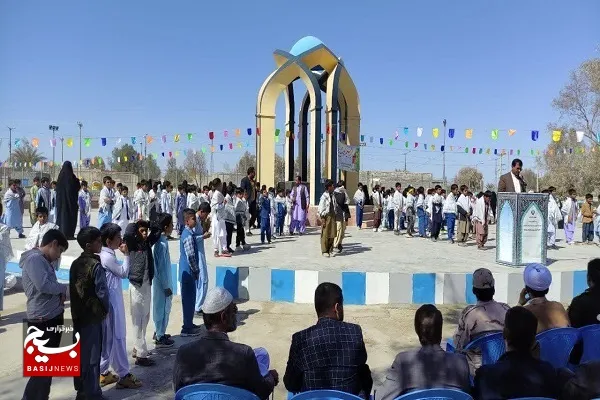 برگزاری مراسم محوری به مناسبت نیمه شعبان در میرجاوه