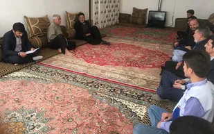 دیدار با خانواده شهید دانش آموز چراغعلی صادقی
