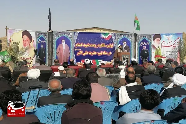 برگزاری اولین سالگرد تدفین شهید گمنام در ستاد تیپ حضرت علی اکبر(ع)