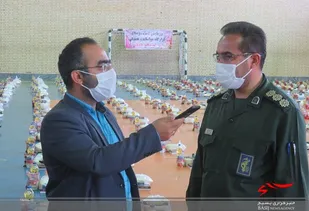 اهداء 4000 بسته در چهارمین مرحله رزمایش مواسات ویژه ماه رمضان در دامغان