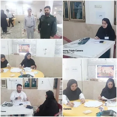 اعزام تیم  پزشکی به مناطق حاشیه شهر بندرخمیر