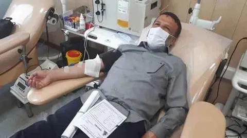 رزمایش اهدای خون پیشکسوتان جهاد و شهادت البرز