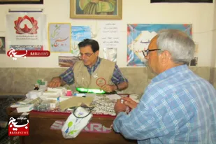 برگزاری اردوی جهادی ویزیت رایگان طرح شهید رهنمون در روستاهای نهاوند