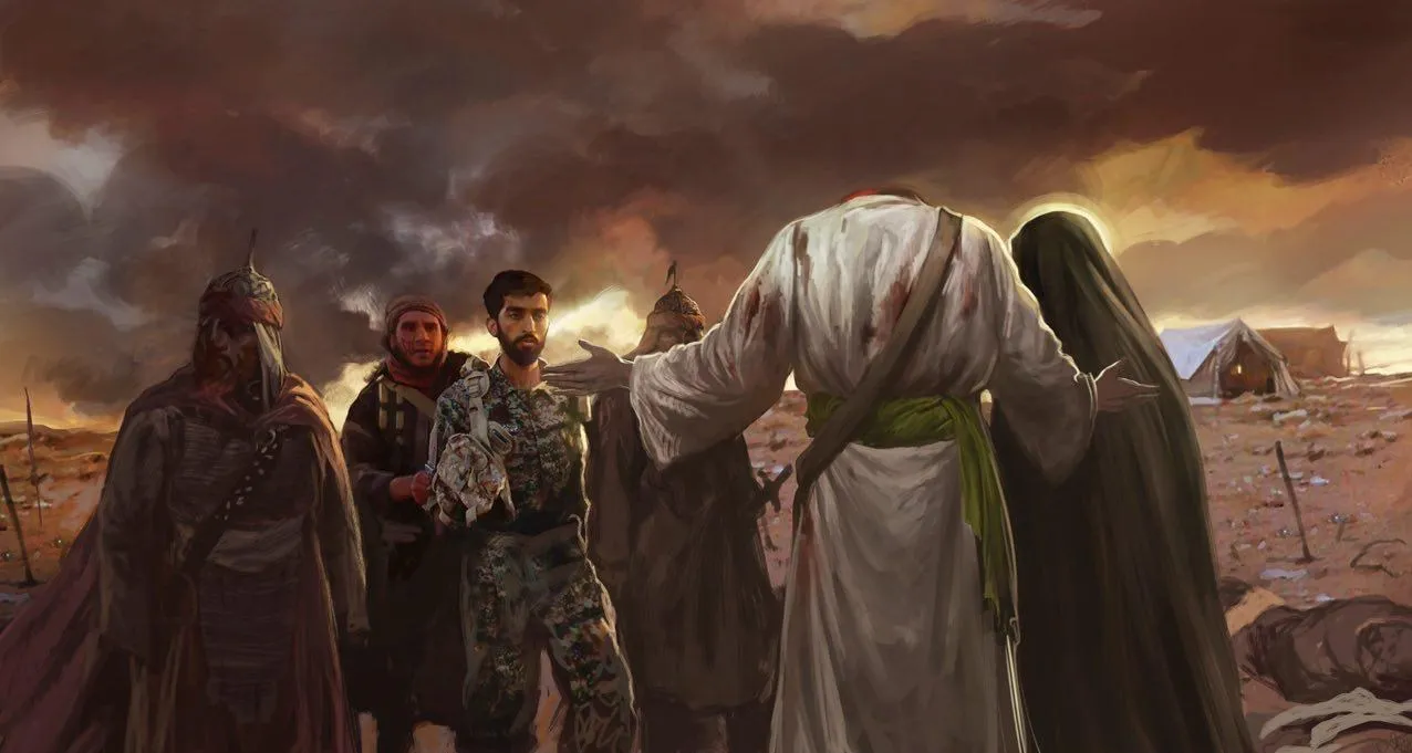 بار دیگر کربلا آمد پدید / عاشقی دیگر به بالا پرکشید