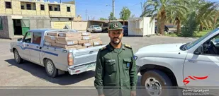 توزیع بیش از ۳تن مرغ رایگان به همت سپاه نرماشیر