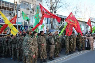 صبحگاه رزمایش بزرگ فجر انقلاب اسلامی در گرگان