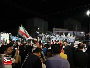 نمایش اقتدار هوافضای سپاه در دل اجتماع مردم مشهد