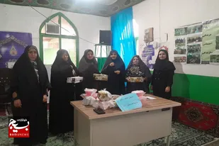 برگزاری پویش غذای سالم به مناسبت هفته بسیج در روستای آقکهریز و حسن قشلاق