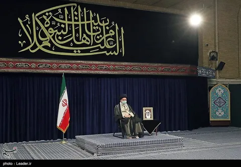مراسم عزاداری اربعین حسینی با حضور رهبر معظم انقلاب