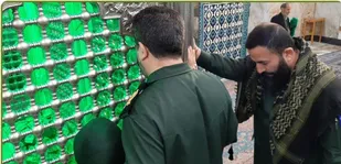 تشرف فرمانده سپاه استان تهران به زیارت حرم جعفربن موسی الکاظم (ع)