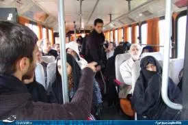 اعزام خانواده شهدای شهرستان لردگان به مشهدالرضا