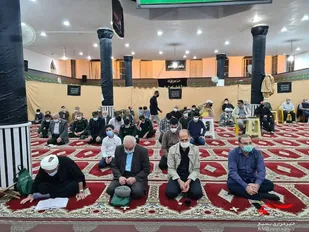 مراسم بزرگداشت ارتحال خادم الرضا(ع) در رامسر