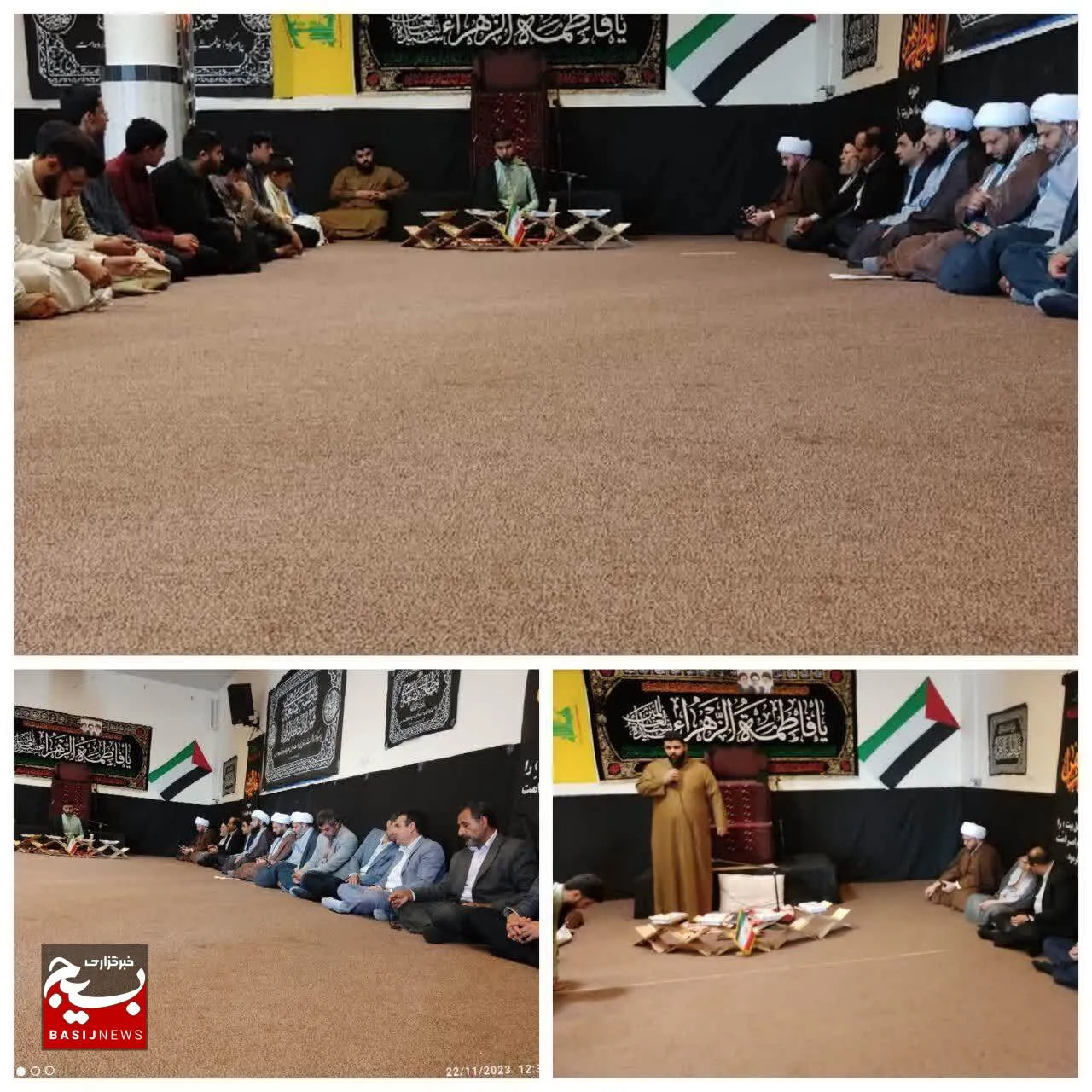 برگزاری محفل انس باقران در شعیبیه شوشتر