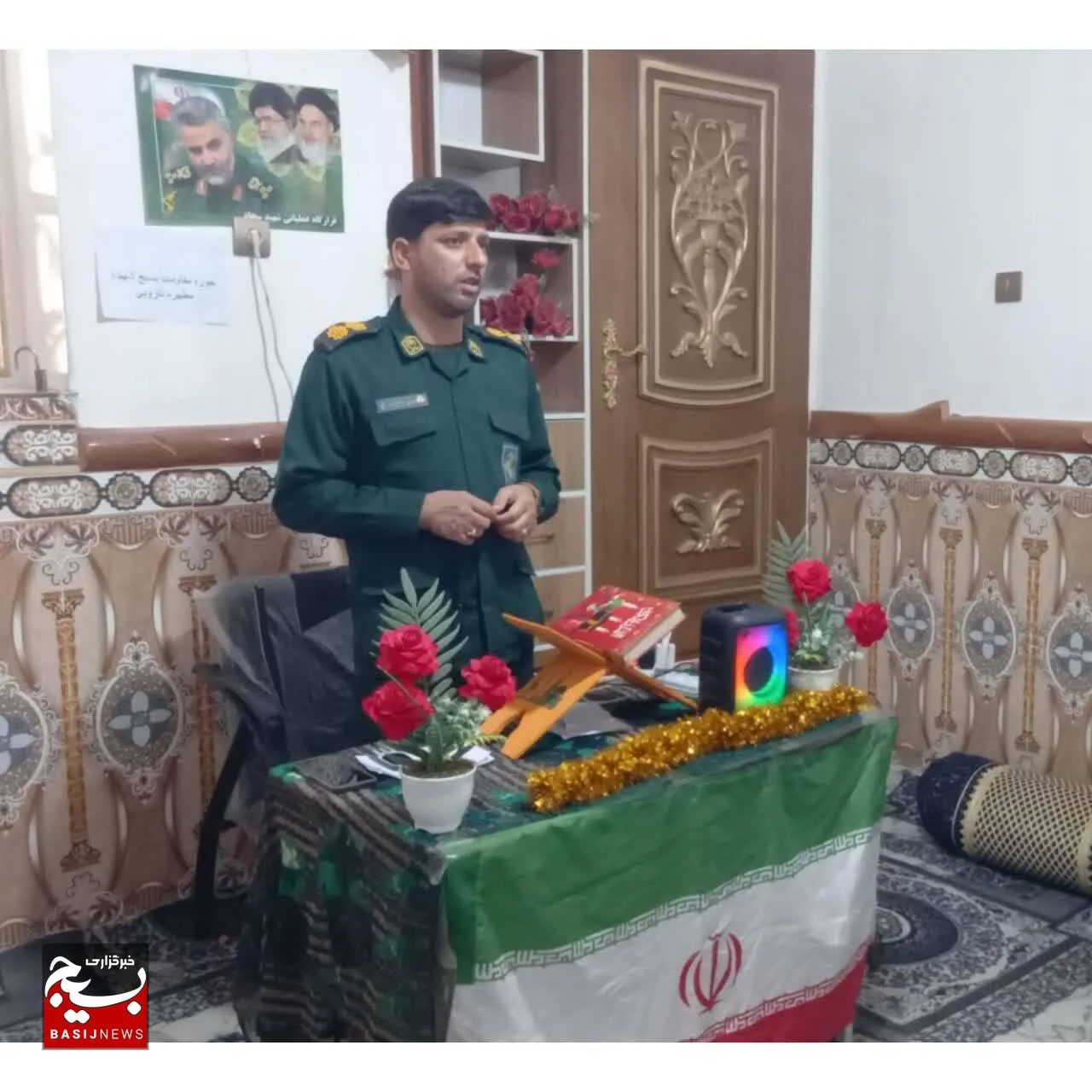 بسیج مجموعه‌ای از نیروهای مؤمن مردمی و بی‌ادعا است