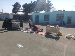 برگزاری بازارچه تولیدات بانوان موفق بسیجی شاهرود+ تصاویر