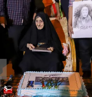 تکریم و جشن تولد ۱۰۷ سالگی بی&zwnj;بی لوعه بانوی مقاومت خوزستان