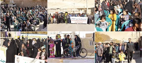 پس از برگزاری موفق هفته بسیج؛ همایش پیاده‌روی خانوادگی در روستای هدف گردشگری برگزار شد.
