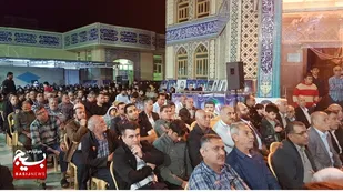 برگزاری مراسم شبی با شهداء توسط پایگاه شهید بروجردی شهرستان دیلم
