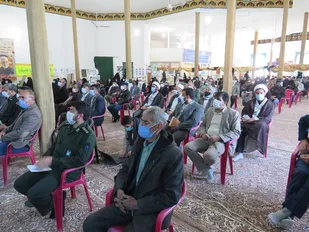 گرامیداشت شهادت سردار دلها در شهرستان درمیان
