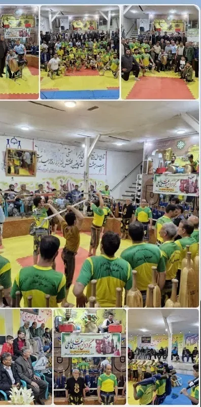 بزرگداشت فرهنگ پهلوانی و ورزش زورخانه ای شهرستان دهاقان