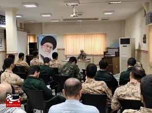 جلسه خاطره گویی مدافع حرم در ناحیه میثم تمار برگزار شد