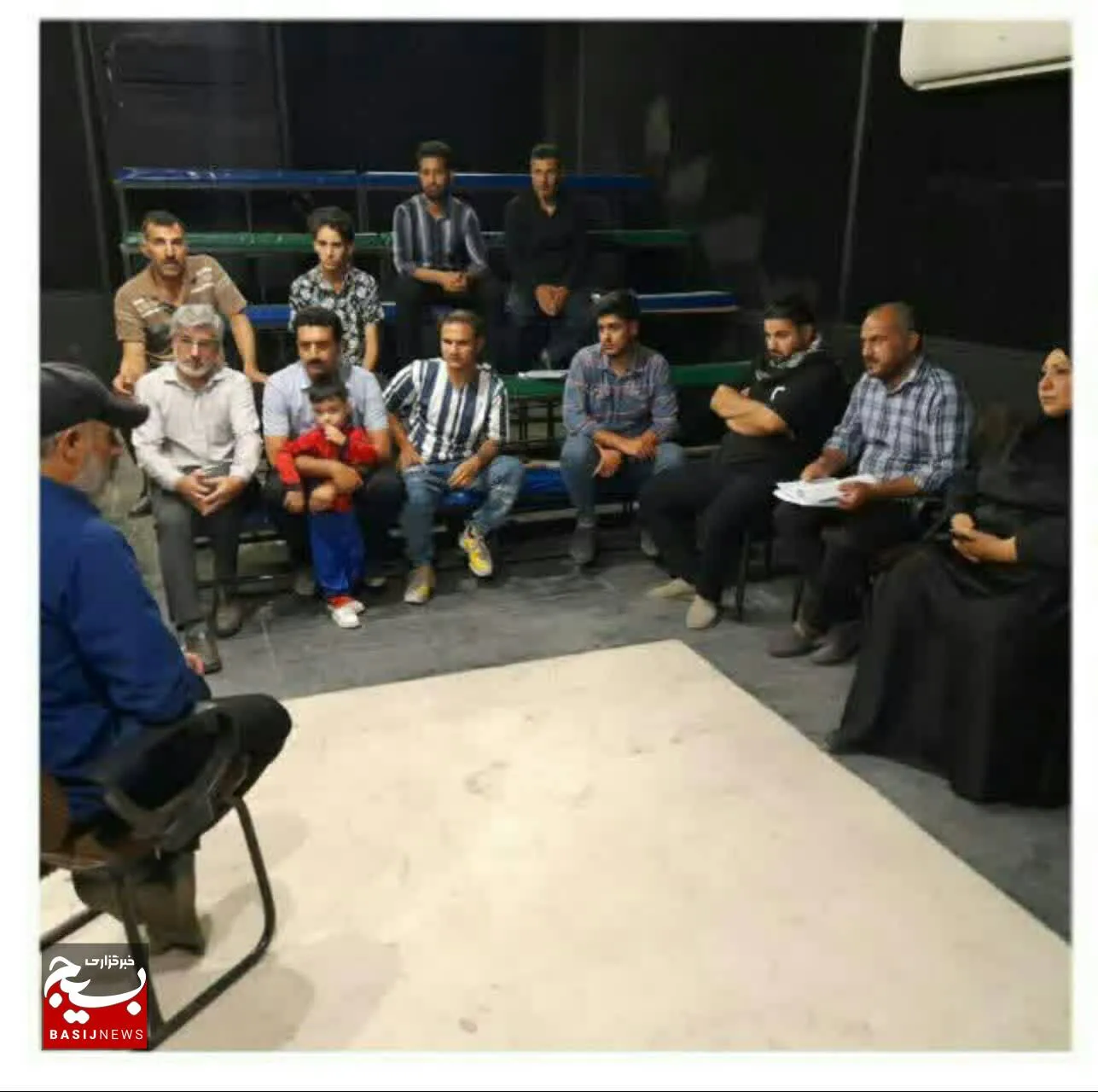 برگزاری کلاس عقیدتی سیاسی ویژه بازیگران تئاتر در شوش