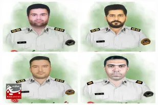 شهادت 4 نفر از کارکنان پلیس&zwnj;راه شمال سیستان و بلوچستان