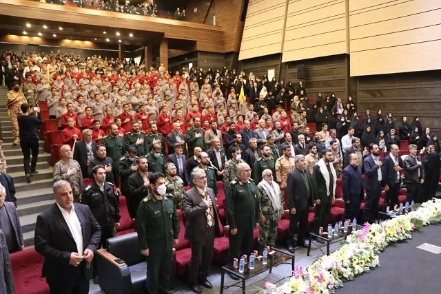 اجتماع بزرگ بسیجیان شهرستان قدس برگزار شد
