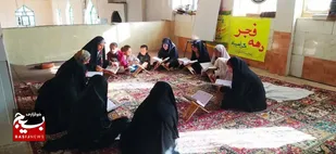 محفل قرآنی در شهرک سادات لردگان