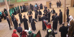 کاروان خورشید و شیپور آغاز محرم در شاهرود