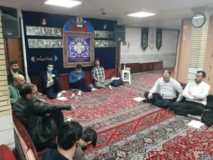 برگزاری جلسه مداحان بسیجی و مدیران هیئات مذهبی شاهرود